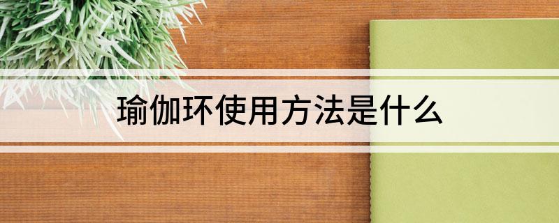 半岛.体育 (中国) 官方网站瑜伽环使用方法是什么(图1)